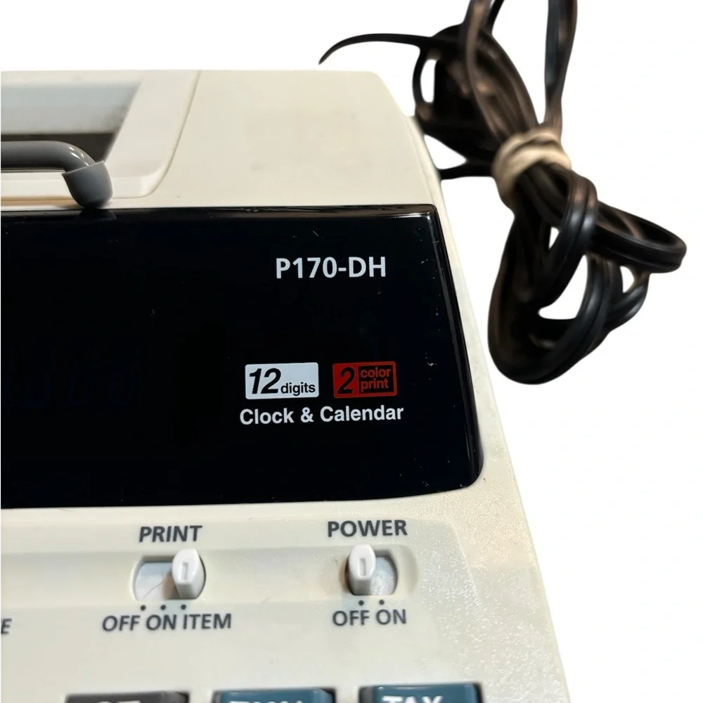 Canon P170-DH Calculator - Black and White